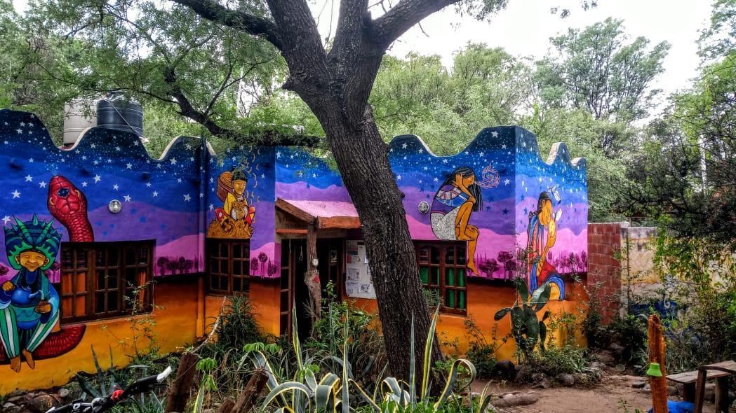 Hostel Eco Cultural Giramundo San Marcos Sierra Bagian luar foto